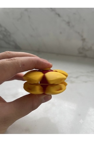 3d Baskı Rulmansız Spin Ball Stres Topu