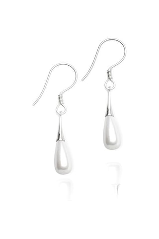 Brezza Lusso Jewelry Gümüş Doğal Tatlı Su Incisi Bayan Gümüş Küpe