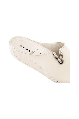 Muya Nest 31125-045 Anatomik Taban Kadın Terlik Krem 36-40 Krem