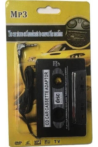 Powermaster Kaset Aux Mp3 Çevirici Adaptör Araç Kaset Mp3 Çalar