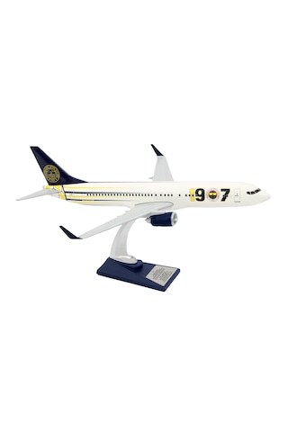 Zekupp Boeing 737-800 1/100 Ölçek Fenerbahçe Lisanslı 1907 Tasarı