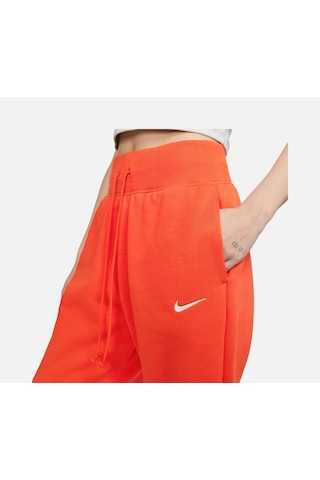 Nike Phoenix Fleece High-rise Yüksek Bel Kadın Eşofman Altı -sportxstore Turuncu