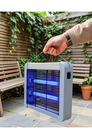 12w Çift Uv Işıklı Asılabilir Böcek Öldürücü Lamba Uczzbz01-1
