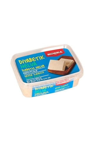 Koska Diyabetik Sade Ve Kakaolu Helva 350 Gr 2 Li