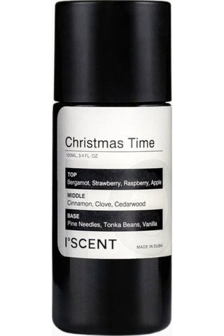 İscent Iscent Christmas Time Baharatlı-odunsu Lüks-vegan, Difüzör Koku Yağı 100 Ml Oda Kokusu, Koku Giderici