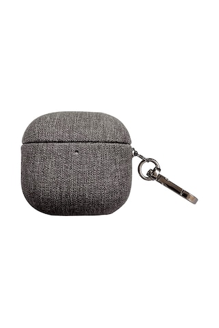 Pıılı Apple Uyumlu AirPods 4.nesil Kumaş Case Kulaklık Kılıfı Kahverengi