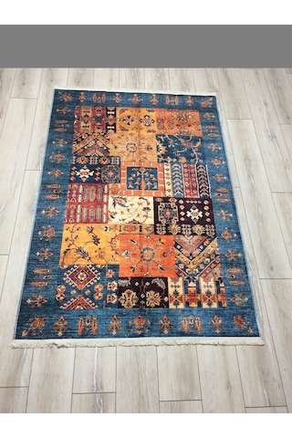 Tuğra Etnik Desenli Alt Kısmı Dokuma Kilim 160x230