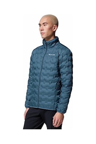 Columbia Delta Ridge Iı Down Jacket Erkek Outdoor Montu 650 Dolgu Kaz Tüyü 2086241429 Mavi Mavi
