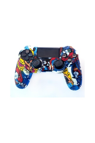 Playstation 4 Desenli Kol Koruyucu Silikon Kılıf 4p4