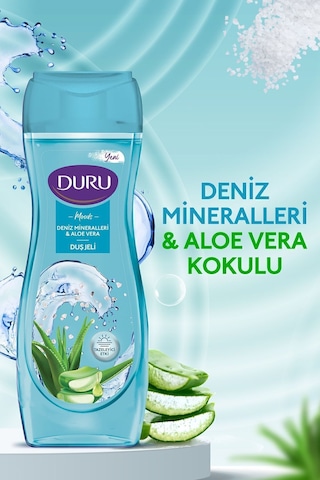 Moods Deniz Mineralleri & Aloe Vera Duş Jeli 4x450ML Diğer