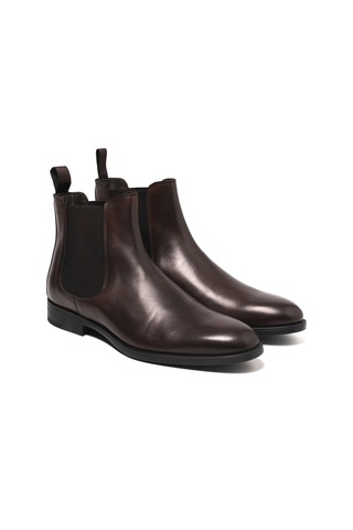 Testa Di Moro Bot Erkek 1027-vıtello Dino Draghi Chelsea Boot Testa Di Moro