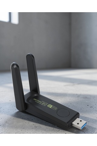 Usb 3.0 Dual Band Wifi Alıcı Adaptör Uczwifiadaptör3