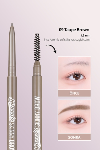 Peripera Speedy Skinny Brow 9 Taupe Brown