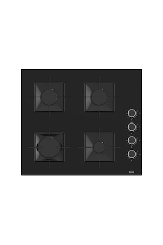 Ferre Flowart Ventora Pro Siyah 3'lü QBL63CS-SS205-D063 Ankastre Set