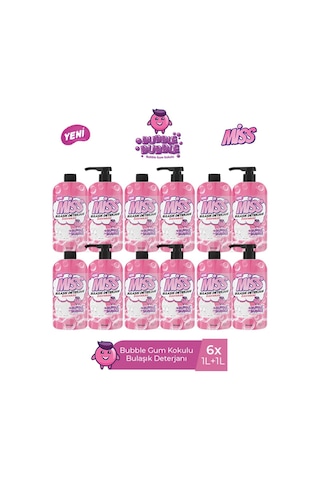 Miss Bulaşık Deterjanı Bubble 12'li