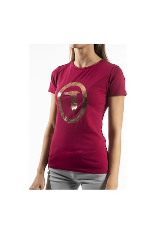 TRUSSARDI Kadın T'shirt TRRD003869 Bordo