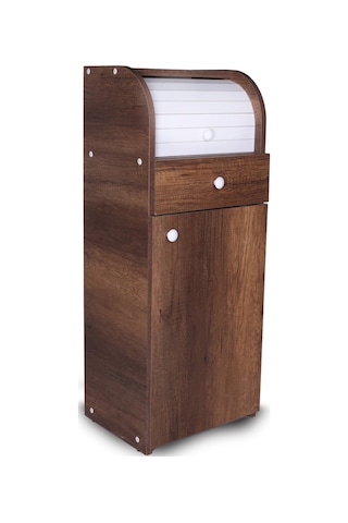 Zeta Çekmeceli Kiler & Ekmeklik Dolabı - Barok Ceviz Barok Ceviz