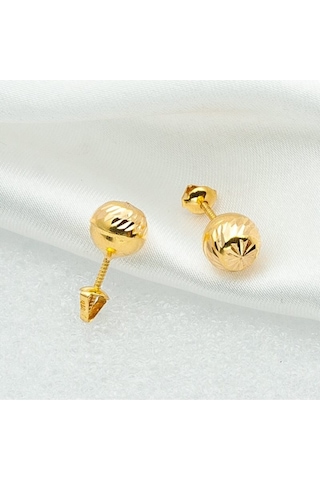 Altın Top Küpe Guler10001330