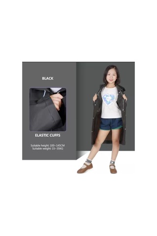 Marlux Eva Bordo Pratik Trend Çocuk Yağmurluğu Unisex 8- 12 Yaş