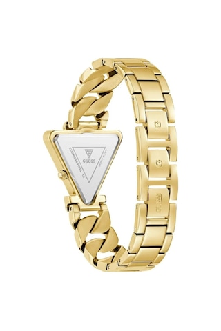 Guess Gugw0859l2 Altın Kaplama Üçgen Kadın Kol Saati Altın
