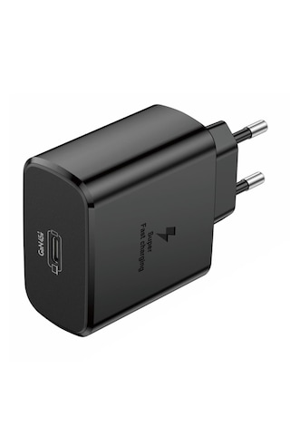 Foneng EU62 GaN 45W PD Type-c Girişli Hızlı Şarj Adaptörü Siyah