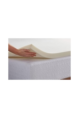 Ecotopper -%100 Visco Hafızalı Soft Sünger Yatak Pedi - 4, 7, 10 Cm Seçenekler 4 Cm, 160x200 Genel
