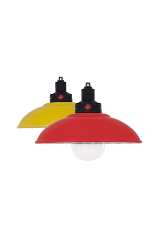 Powermaster Retro Görünümlü Cob Led Aplik Lamba Kırmızı