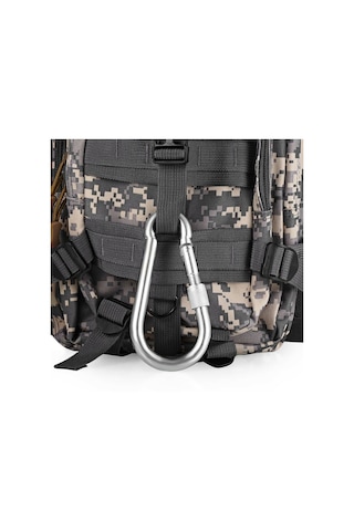 Lüks Karabina. Emniyetli. 304 Paslanmaz Krom. Marin Tip 10mm