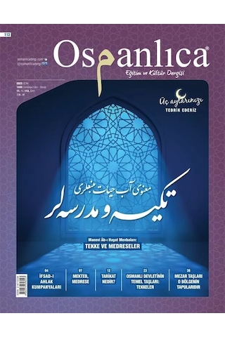 Ocak 2024 Osmanlıca Dergisi