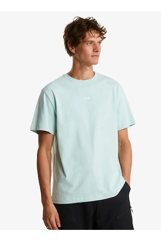 The North Face Nf0a8gqe-dom Essential Center Logo Relaxed Short Erkek T-shirt Turkuaz