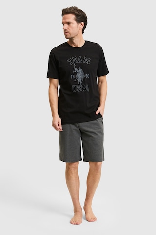 U.S. Polo Assn. U.s. Polo Assn. Erkek Siyah Pijama Takım 50326141-vr046