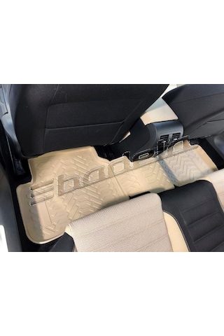 2017 Volkswagen Jetta Havuzlu Paspas 1.Kalite Araca Özel Bej Renk