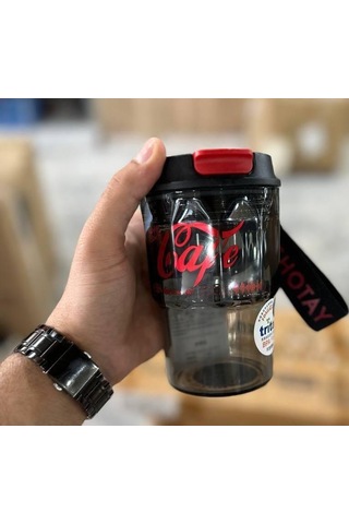 Shotay Class Tritan Bardak Matara 470ml Siyah