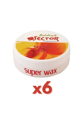 Sector Hairmate Superwax Strong Güçlü Turuncu Wax 150 Ml 6 Adet