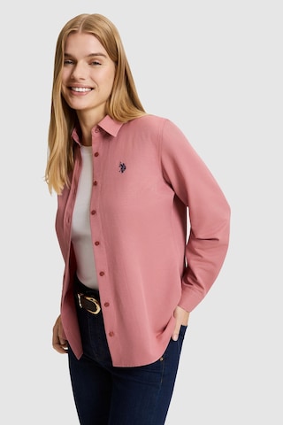 U.S. Polo Assn. Kadın Orkide Uzun Kollu Basic Gömlek 50324791-vr221