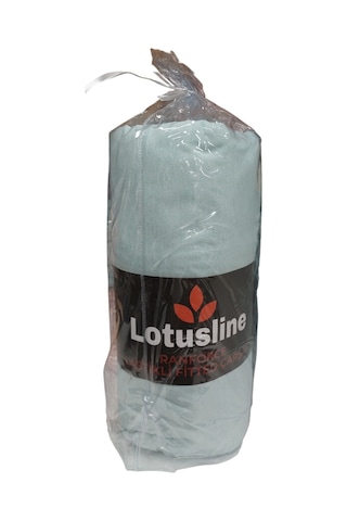 Lotusline Ranforce Fitted Battal Çift Kişilik Çarşaf Seti-mint Mint