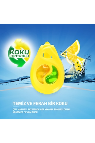 Finish Deo Limonlu Bulaşık Makinesi Kokusu 2 x 60 Yıkama