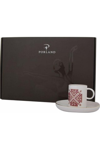 Porland Arabesque Desen6 Kahve Takımı 12 Parça 04alm006540
