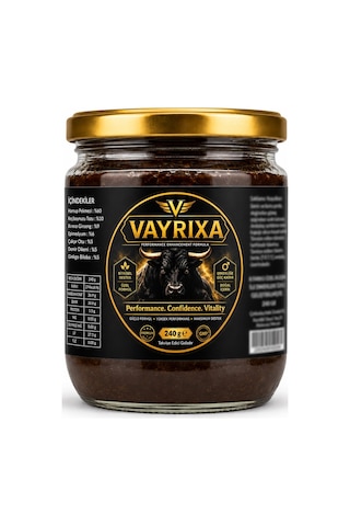 Vayrıxa Doğal Enerji Destekli Bitkisel Macun 240 Gr