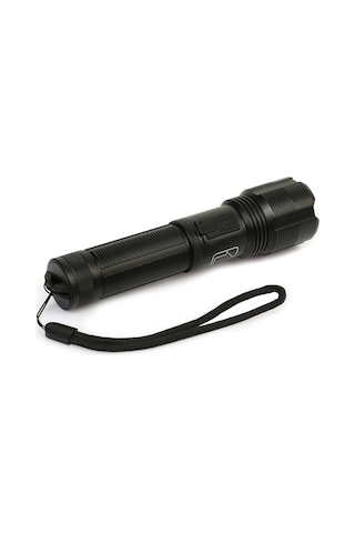 Ps-1600 Süper Parlak Led Zoomlu 5 Mod Su Geçirmez Profesyonel Kamp Bekçi Avcı Feneri Çok Renkli