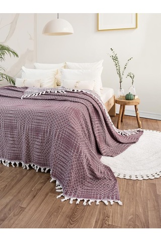 Battaniye Pamuk Riona 180x200 Cm Lavanta