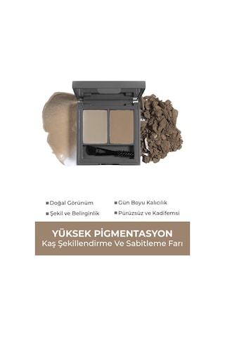 Alix Avien Şekillendirici Belirginleştirici Açık Kahve Kaş Sabitleme Farı-perfect Fix Brow Palette 701 Brown