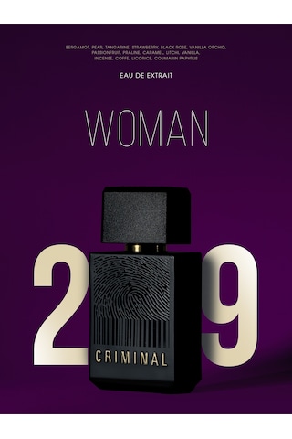 Criminal Woman 29 Edp 50 ml Kadın Parfüm