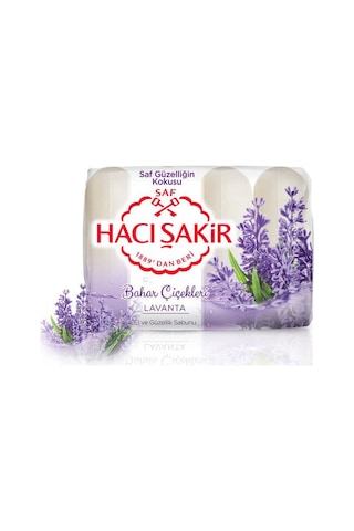 Hacı Şakir Güzellik Sabunu Lavanta 4x70 G Diğer