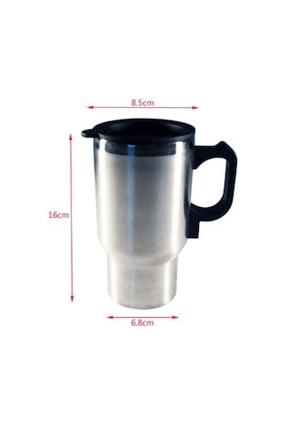 Suntek 12 V Paslanmaz Çelik Araba Isıtmalı Seyahat Kupa