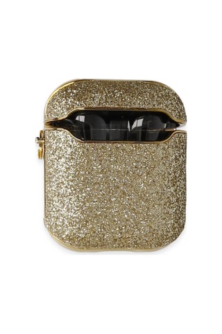 Newface - 580 - Apple AirPods Uyumlu 2 2.nesil Spell Simli Kılıf - Kmrsfres - - Gold