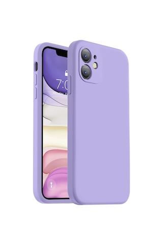 Apple İphone 11 Uyumlu Lansman Kılıf, Kadife İç Doku, Kamera Korumalı