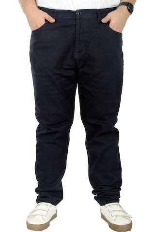 Mode Xl Büyük Beden Erkek Gabardin Pantolon 5 Cep Doğa Classic 22920 Lacivert Lacivert