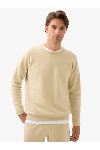 Blackspade Erkek Sweatshirt 40839 - Krem Krem