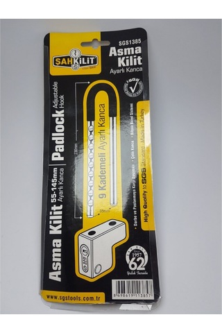 Şah Kilit Ayarlı Asma Kilit 55 145 MM